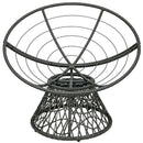 Rattan Papasan Chair Ergonomic 360-degree Swivel Soft Cushion Garden by DirectDeals