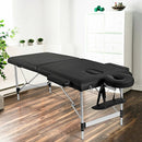 84 Inch L Portable Adjustable Massage Bed with Carry Case for Facial Salon Spa by LJGDeals