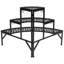 3 Tier Metal Corner Plant Display Rack by LJGDeals