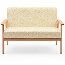 Modern Fabric Loveseat Sofa Couch Upholstered 2-Seat Armchair