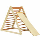 Foldable Wooden Climbing Triangle Indoor by LJGDeals