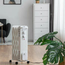 1500 W Oil-Filled Heater Portable Radiator Space Heater with Adjustable Thermostat by LJGDeals