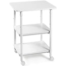 3-tier Adjustable Printer Stand with 360° Swivel Casters by LJGDeals