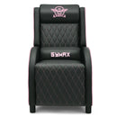 Massage Gaming Recliner Chair with Headrest and Adjustable Backrest for Home Theater by DirectDeals
