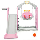 3 in 1 Toddler Climber and Swing Set Slide Playset by LJGDeals