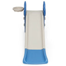 3-in-1 Kids Slide Baby Play Climber Slide Set with Basketball Hoop