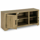 Rustic TV Stand Entertainment Center Storage Cabinet by LJGDeals