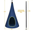 40 Inch Kids Nest Swing Chair Hanging Hammock Seat for Indoor Outdoor by LJGDeals