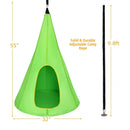 32 Inch Kids Nest Swing Chair Hanging Hammock Seat for Indoor Outdoor by LJGDeals