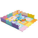 75 Pieces Baby Foam Interlocking Play Mat with Fence with Detachable Numbers by LJGDeals