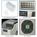 Portable Ice Maker with Scoop & Basket by LJGDeals