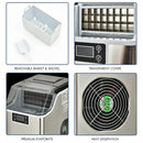 Portable Ice Maker with Scoop & Basket