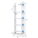 5-tier Freestanding Decorative Storage Display Bookshelf by LJGDeals