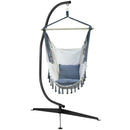 Solid Steel C Hammock Frame Stand by LJGDeals
