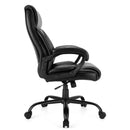 400 Pounds Big and Tall Adjustable High Back Leather Office Chair by LJGDeals