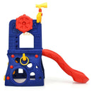 6-in-1 Freestanding Kids Slide with Basketball Hoop and Ring Toss by LJGDeals