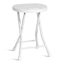 Set of 4 18 Inch Collapsible Round Stools with Handle by LJGDeals