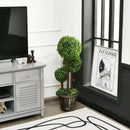 36-Inch Artificial Topiary Triple Ball Tree for Indoor and Outdoor by LJGDeals
