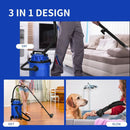 3 in 1 6.6 Gallon 4.8 Peak HP Wet Dry Vacuum Cleaner with Blower by LJGDeals