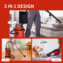 3 in 1 6.6 Gallon 4.8 Peak HP Wet Dry Vacuum Cleaner with Blower by DirectDeals