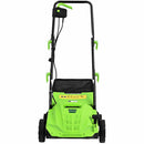 13 Inch 12 Amp Electric Scarifier with Collection Bag and Removable Blades by LJGDeals