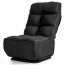360-Degree Swivel Folding Floor Chair with 6 Adjustable Positions by LJGDeals
