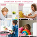 Kids Multifunctional Writing Desk with Tilt Desktop and Book Shelf by LJGDeals
