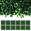 12 Pieces Artificial Boxwood Panels for Wedding Decor Fence Backdrop by DirectDeals