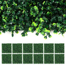 12 Pieces Artificial Boxwood Panels for Wedding Decor Fence Backdrop by LJGDeals