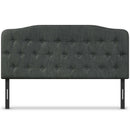Queen Upholstered Headboard with Adjustable Heights by LJGDeals
