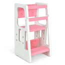 Kids Kitchen Step Stool with Double Safety Rails by LJGDeals