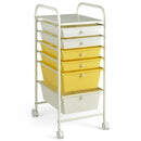 6 Drawers Rolling Storage Cart Organizer by LJGDeals