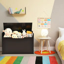 Kids Toy Wooden Flip-top Storage Box Chest Bench with Cushion Hinge by LJGDeals