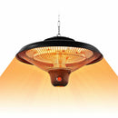 1500W Electric Hanging Ceiling Mounted Infrared Heater with Remote Control by LJGDeals