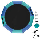 10 Feet Inflatable Splash Padded Water Bouncer Trampoline by LJGDeals
