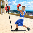 Kids Punching Bag with Adjustable Stand and Boxing Gloves by LJGDeals