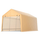 9 x 17 Feet Heavy Duty Carport Canopy-Yellow by LJGDeals