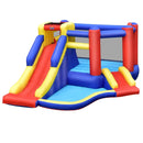 Kids Inflatable Bouncy Castle with Double Slides without Air Blower by LJGDeals