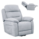 Power Lift Recliner Sofa with Side Pocket and Remote Control by LJGDeals