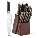 15 Pieces Stainless Steel Knife Set with Ergonomic Handle by LJGDeals
