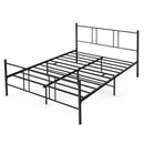 Full/Queen Size Platform Bed Frame with High Headboard by LJGDeals