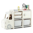 Toddler Truck Storage Organizer with Plastic Bins by LJGDeals
