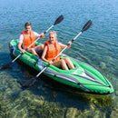 Inflatable Kayak 2 Person 11.5 Feet with Aluminum Paddles by LJGDeals