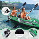 Inflatable Kayak 2 Person 11.5 Feet with Aluminum Paddles by LJGDeals