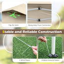 11.5 x 11.5 FT Pop-up Canopy Instant One-Person Setup with Mesh Screen Netting by LJGDeals