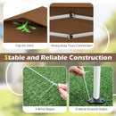 11.5 x 11.5 FT Pop-up Canopy Instant One-Person Setup with Mesh Screen Netting by LJGDeals