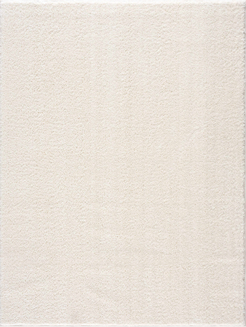 Judy Solid White Washable Rug