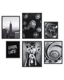 Nightlife gallery wall