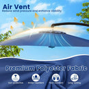 11 FT Cantilever Patio Umbrella with Base and 360° Rotation by LJGDeals