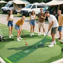 11 FT Putting Green Mat with 2 Adjustable Putters and 6 Balls by LJGDeals
